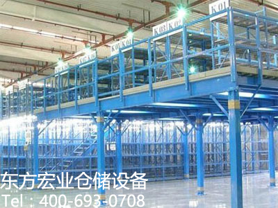 鋼平臺貨架01